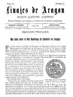 1911 Linajes de Aragon RMCZ