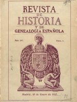1915 Revista H y Genealogía Cofradia Infanzones